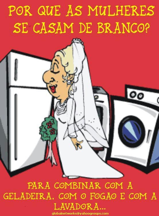 Porque as mulheres se casam de branco?